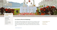 Desktop Screenshot of lossuenosmarriott.marriottcostaricaweddings.com